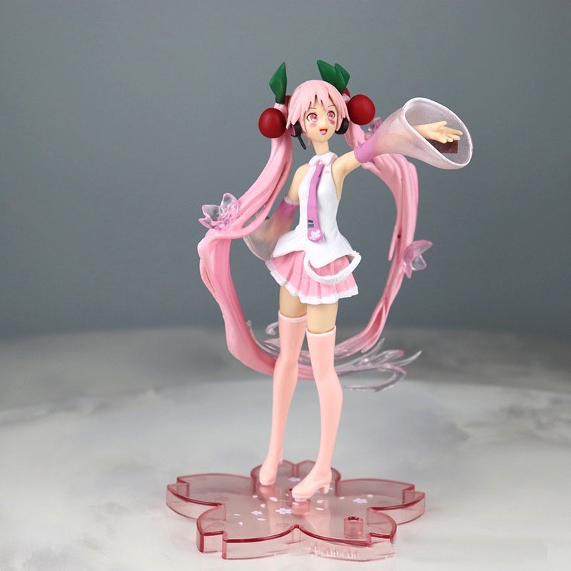 初音未来 miku 樱初音 樱花初音 跳舞初音手办模型摆件女生周边