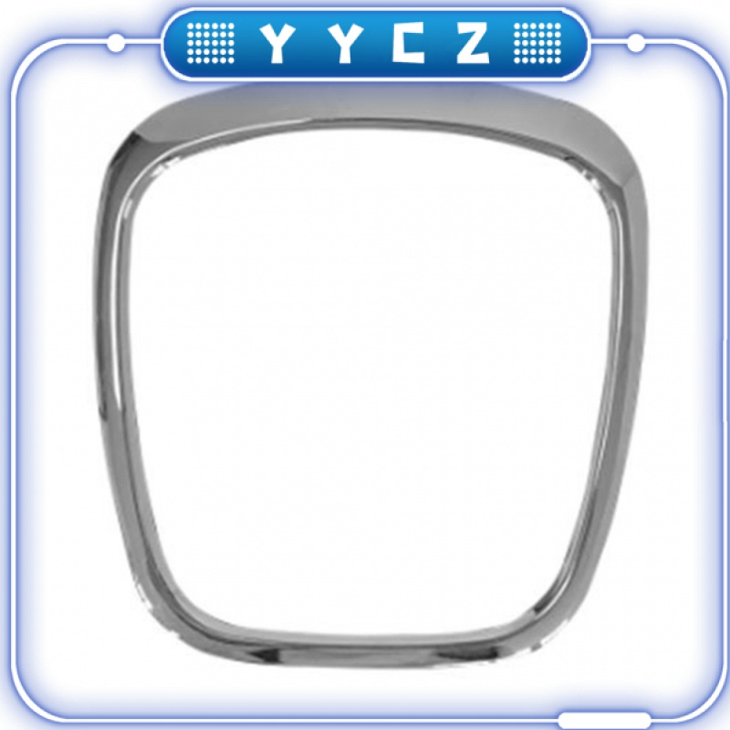 汽車鍍鉻方向盤裝飾罩徽章徽章框架亮片定心貼紙適用於奧迪A3 A4 B6 B7 B8 A5 A6 C6 Q7 Q5