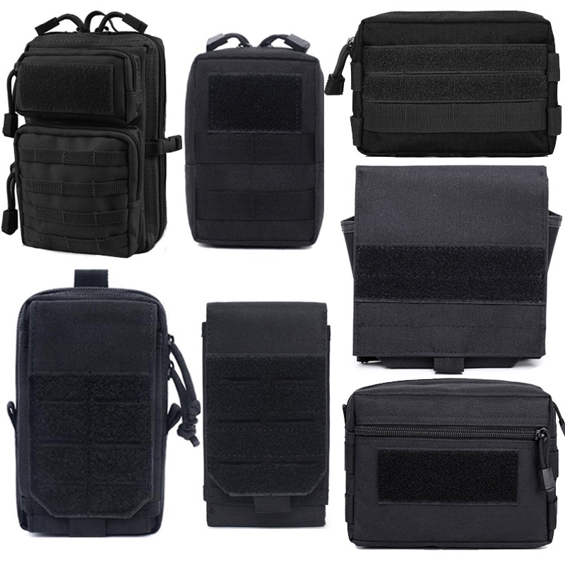 Luc 1000D 通勤腰包 EDC Molle 背包腰包男士戶外野營手機口袋背心配件包