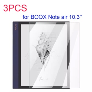 3 件裝軟 PET 屏幕保護膜適用於 ONYX Boox Note air 10.3 英寸電子閱讀器電子書閱讀器保護膜