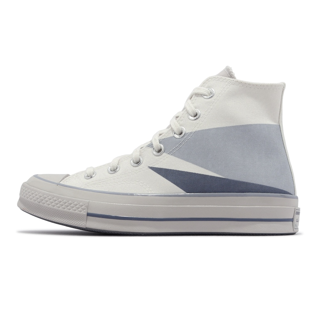 Converse 休閒鞋 Chuck 70 HI 復古 米白 灰藍 1970 高筒 帆布鞋 男鞋 女鞋 A07077C