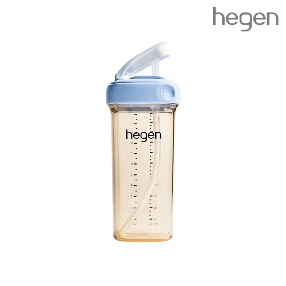 【Hegen】 PCTOTM 輕飲時光PPSU方圓型寬口吸管杯 2.0 330ml /奶瓶【MOUS官方旗艦店】