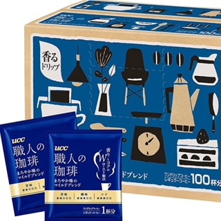 UCC Artisan Drip Coffee Mild Blend 100 Packs Premium Japanes