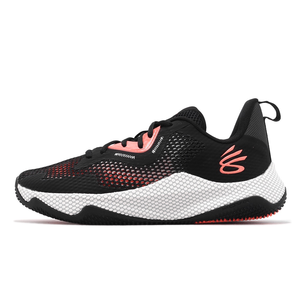 Under Armour 籃球鞋 Curry HOVR Splash 3 黑 紅 男鞋 【ACS】 3026899001