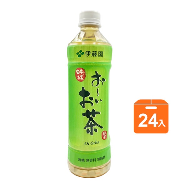伊藤園 綠茶PET530X24瓶