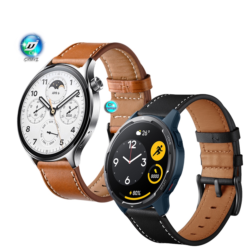 Xiaomi Watch S1 Pro 錶帶 皮革錶帶 運動錶帶 Xiaomi Watch S1 Active 錶帶