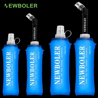 Newboler 250ml 500ml 跑步運動自行車軟水瓶折疊TPU軟水壺水袋
