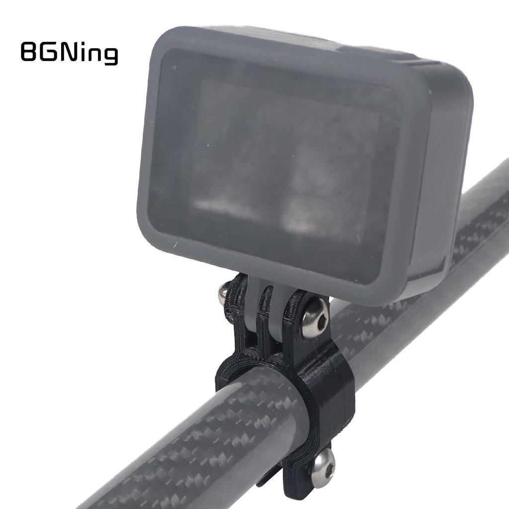 Bgning 3D 打印 PLA 直徑 15mm/20mm 桿夾固定器軌道夾兼容 GoPro Max 10 9 8 7