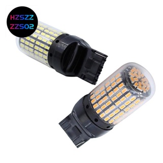 4 件超亮 Canbus T20 7440 W21W Wy21W 144-Smd 倒車燈轉向信號燈無超級閃光燈 T20