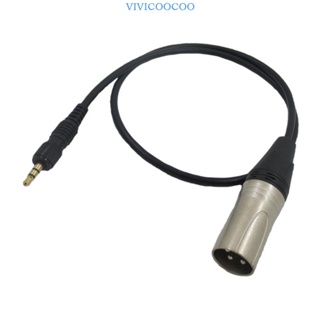 Vivi 麥克風 3 5 毫米 TRS XLR 平衡電纜適用於索尼 UWP-V1 UWP-D11 UWP-D21