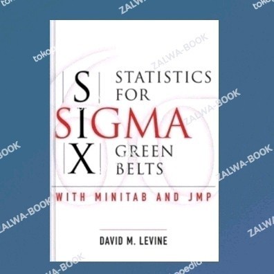 帶有 Minitab 和 JMP 的六個 Sigma Green 腰帶的統計書籍