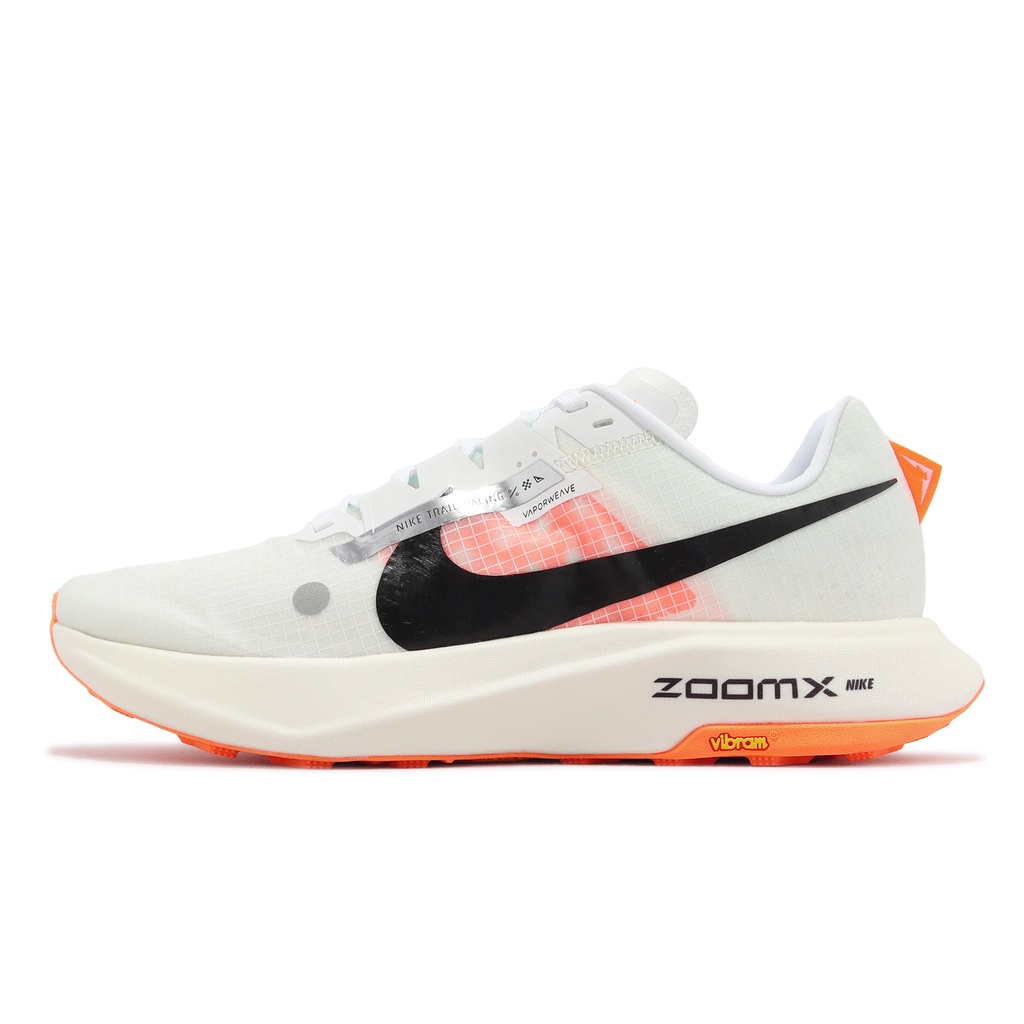 Nike 越野跑鞋 Zoomx Ultrafly Trail 白 橘 男鞋 越野 戶外 【ACS】 DX1978-100