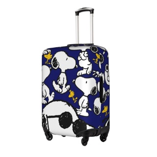 史努比旅行行李套手提箱保護套適合 18-32 英寸行李箱