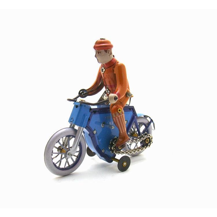 MS433自行車tintoy80后復古收藏玩具節日創意禮品鐵皮玩具
