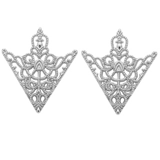 歐美復古三角別針配飾時尚鏤空皇冠領胸針角章