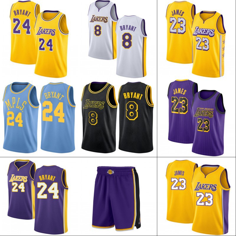 熱銷 NBA 球衣湖人隊 24 Kobe 籃球服刺繡 907656