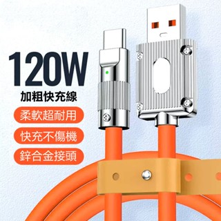 網紅爆款 120W 蘋果PD快充線 充電線 適用於 iPhone 華為 小米 手機 安卓/Type-c 機客線 數據線