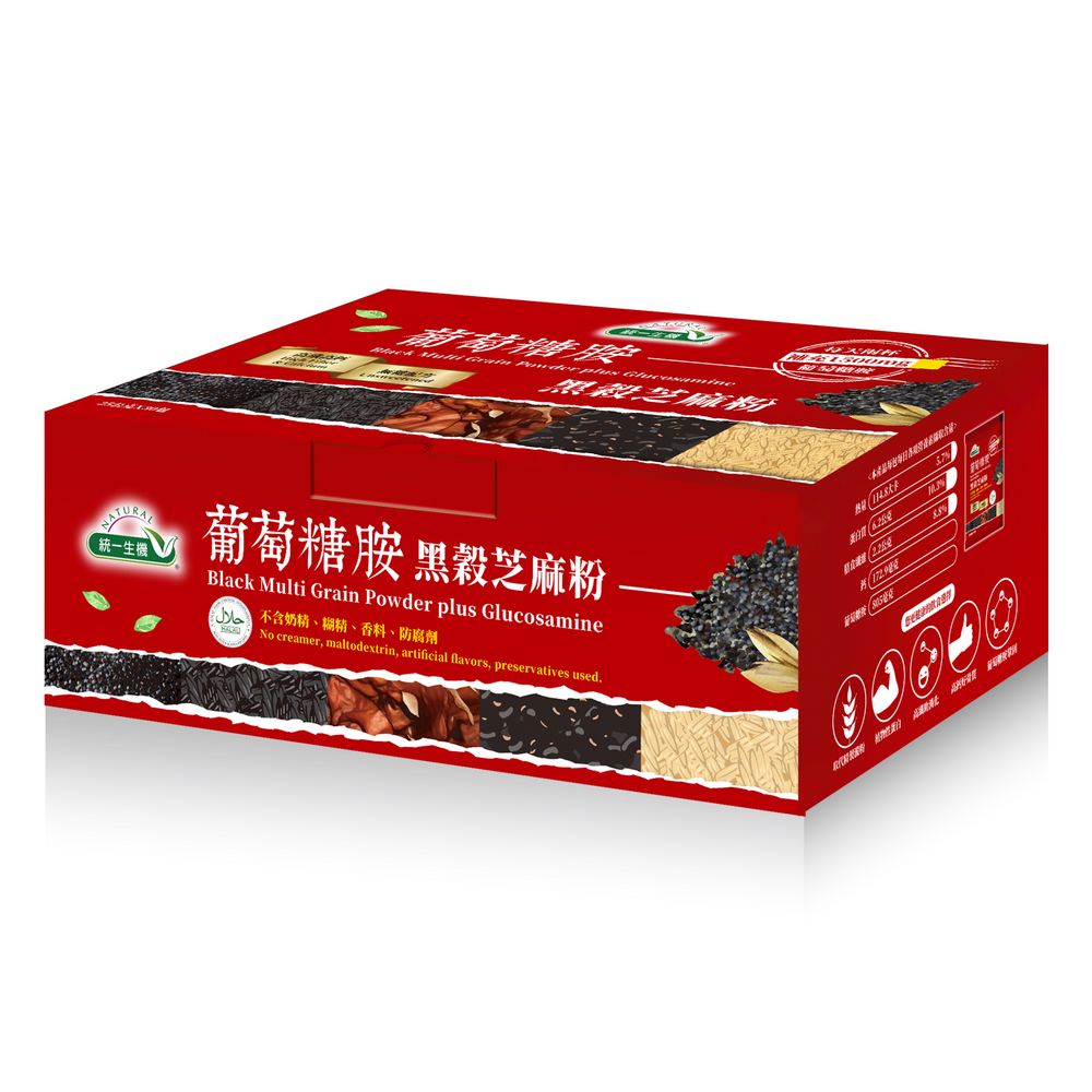 統一生機-葡萄糖胺黑榖芝麻粉25gx30包 【任2件5折】