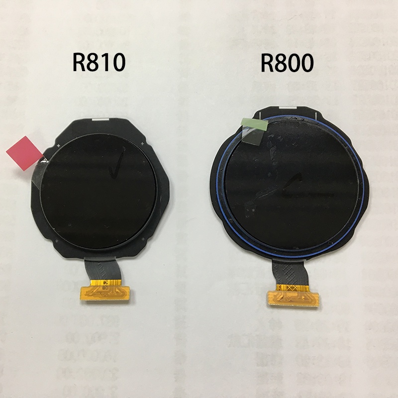 適用於三星 Galaxy 手錶 R800 R810 靈敏觸摸屏數字化儀+液晶顯示屏 SM-R805F SM-R815N
