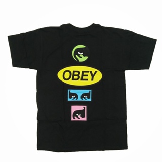 Obey, Obey Stacked T-Shirt 棉質印花短袖 T