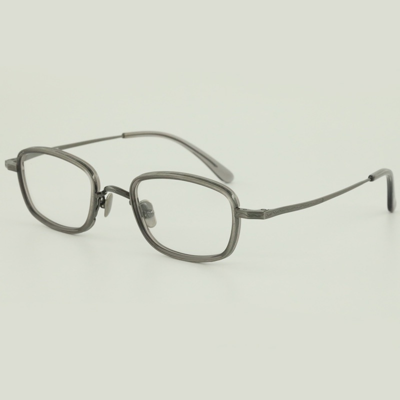 【Gentle Soul】純鈦萬年龜同款眼鏡架女小框眼鏡框男高度數近視窄眼鏡框純鈦板材
