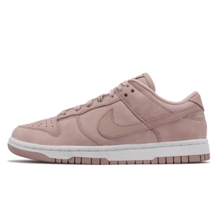 Nike 休閒鞋 Wmns Dunk Low PRM MF 粉紅 皮革 低筒 女鞋 百搭【ACS】 DV7415-600