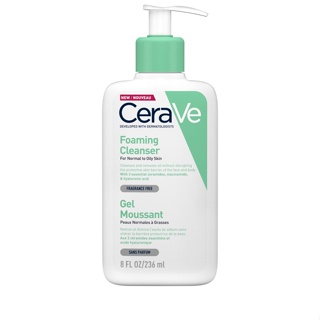 CeraVe適樂膚溫和泡沫潔膚露 236ml