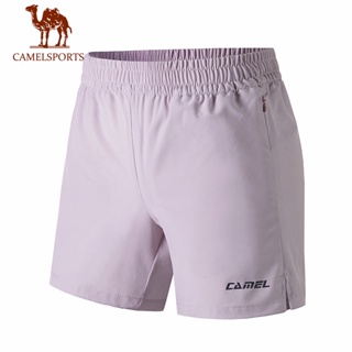 CAMEL SPORTS駱駝 運動短褲 瑜伽健身寬褲 學生跑步運動短褲