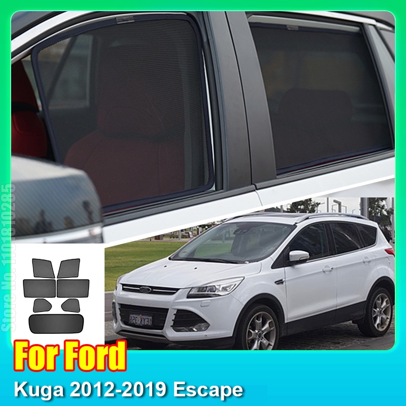 適用於福特 Kuga 2012-2019 Escape 車窗前罩遮陽擋風玻璃後側窗窗簾遮陽板 LC200