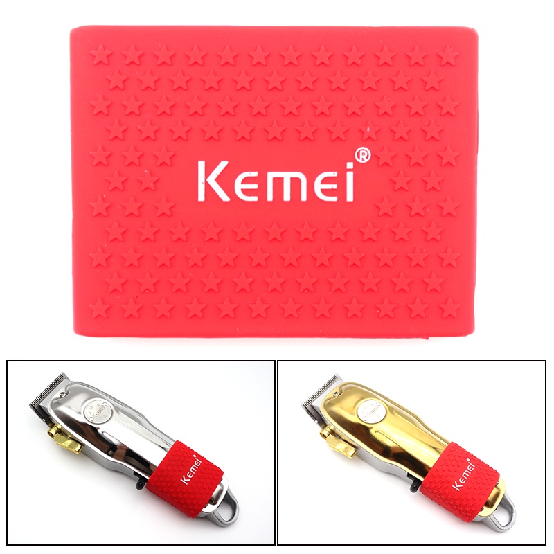 Kemei 專業理髮器通用理髮器防滑理髮器理髮器握把帶袖套適用於 Kemei KM-1986PG 等。