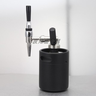 2L氮氣咖啡機冷萃茶冰萃不鏽鋼發泡槍發泡器液冰激凌機冷萃咖啡