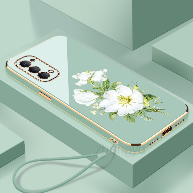 外殼 jasmine flowe OPPO reno 4 4G reno 4 pro reno 5 pro 5z 5g