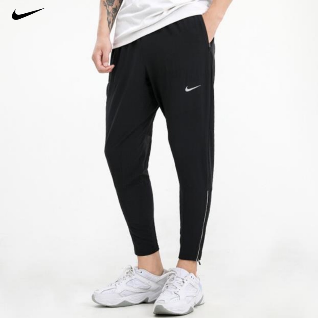 Nike2023 男士慢跑跑步速乾梭織拉鍊運動褲 CU5513