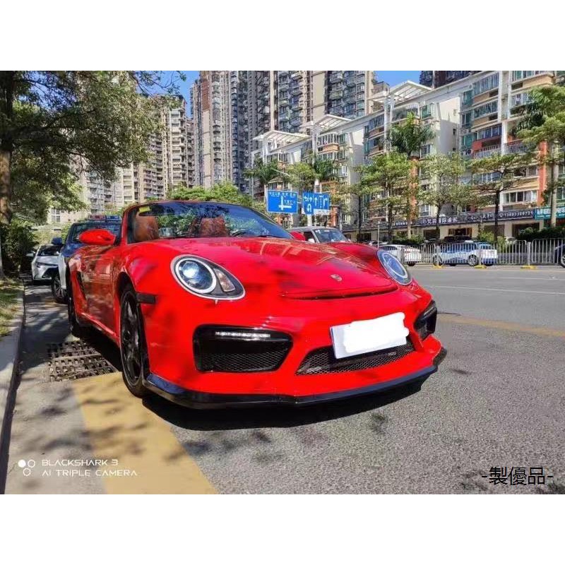 987原廠改裝適用於保時捷987.2Cayman Boxster改裝GT4大小包圍前杠後杠987.1