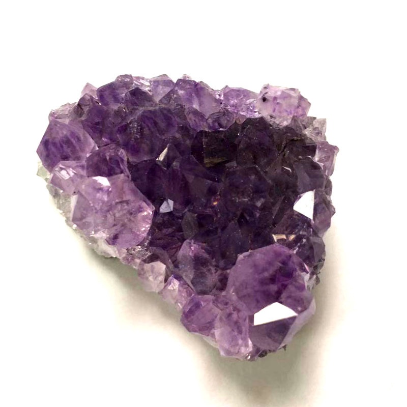 抖音同款#天然紫晶塊 紫水晶洞碎片家居裝飾	天然水晶紫水晶洞5.2G