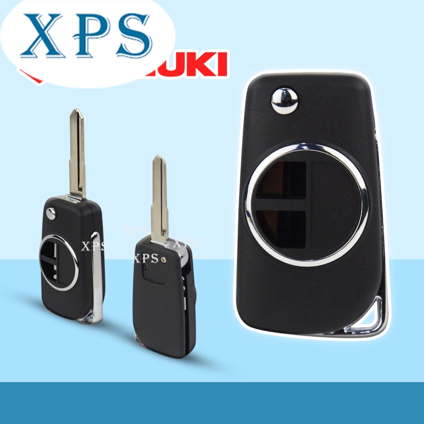 Xps 改裝翻蓋鑰匙適用於鈴木 Ertiga Swift SX4 Vitara Dzire Jimny 遙控鑰匙包升級