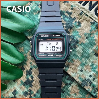 和正版復古卡西歐數字手錶 F-91W A159W A158W