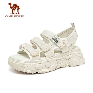 CAMEL SPORTS駱駝 涼鞋 搭扣休閒沙灘鞋 簡約百搭戶外運動涼鞋