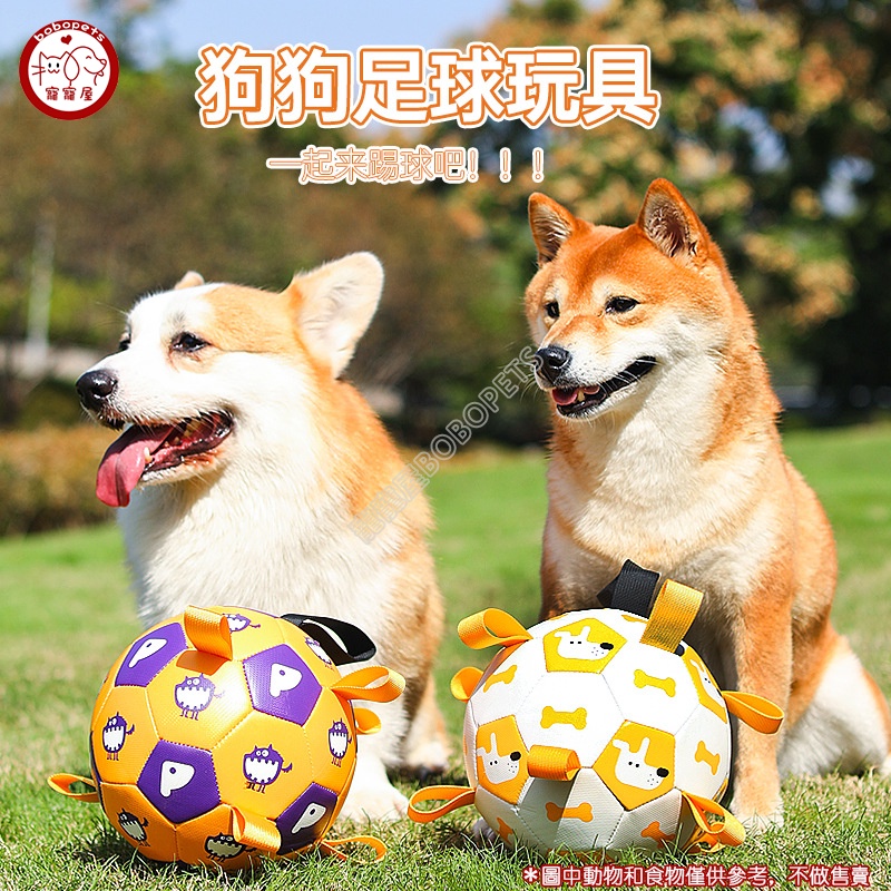 現貨 新款寵物互動足球狗狗戶外玩具磨牙耐咬發聲寵物狗訓練玩具球 寵物用品 寵寵屋BOBOPETS