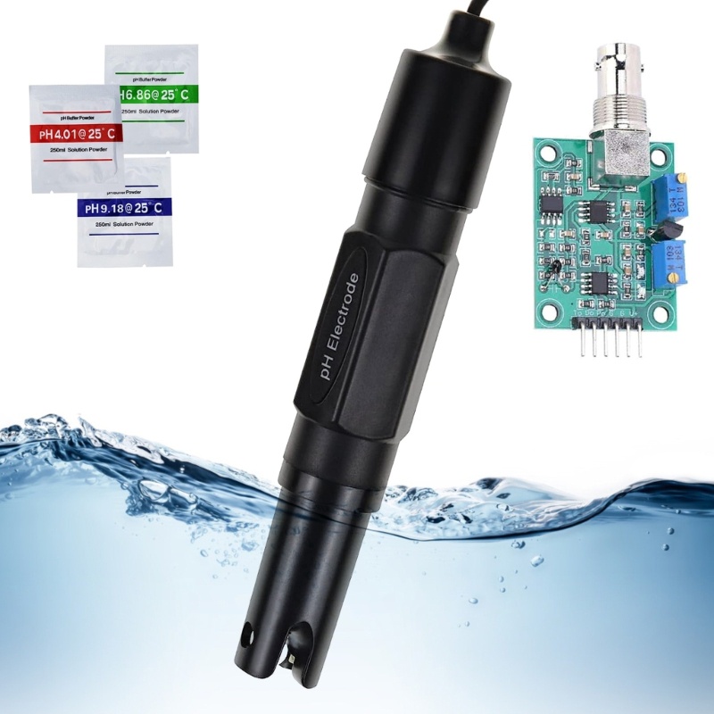 【現貨】 Ph Probe PH Sensor Probe 90cm 電纜 PH TesterMonitor 用於水族館