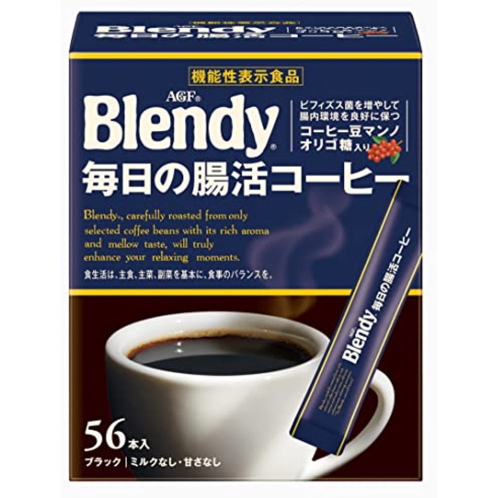 AGF Blendy Stick黑色56每日肠活动咖啡