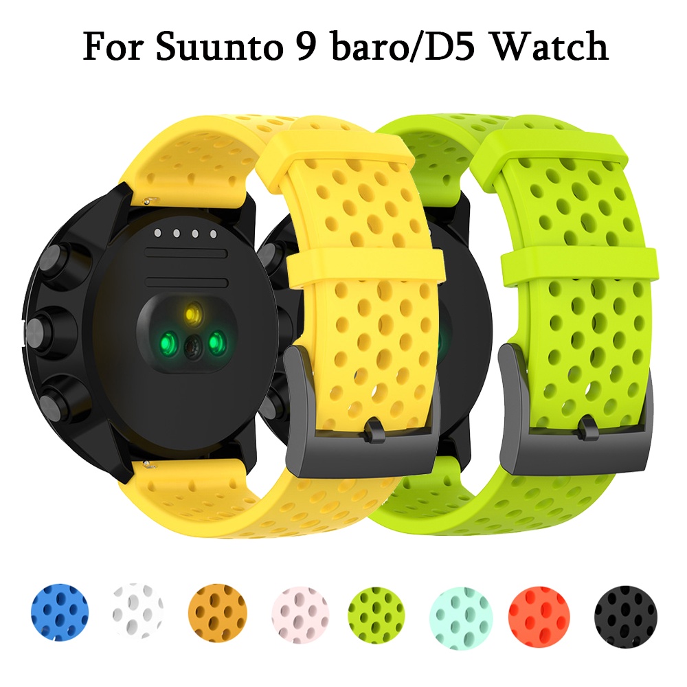 適用於頌拓Suunto 9/9 baro/suunto 7/ D5 手錶錶帶24mm spartan斯巴達 更換腕帶