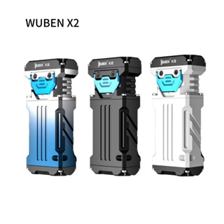 Wuben X-2 Type-C 可充電超緊湊型手電筒 2500 流明 6 種照明模式手電筒