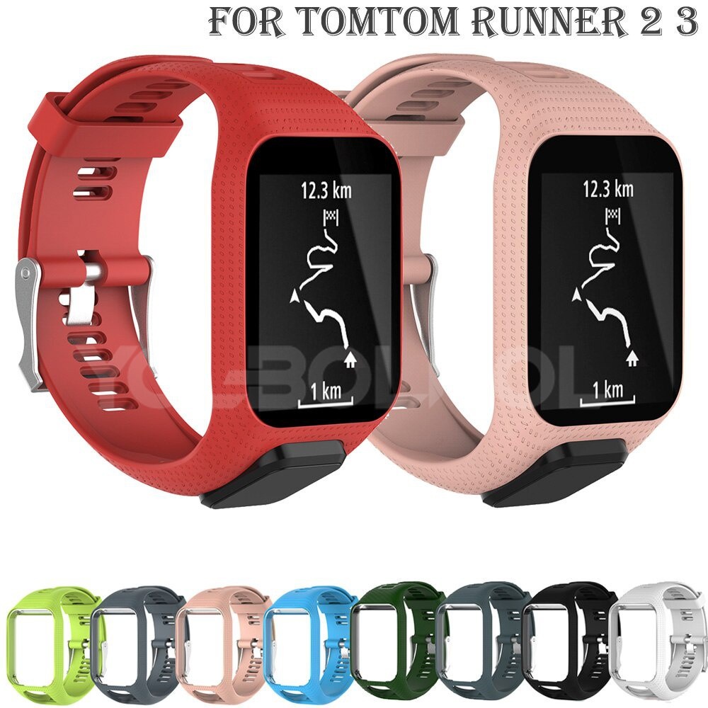 Tomtom Runner 2 3 Spark Cardio Music Adventurer Golfer 2 錶帶腕