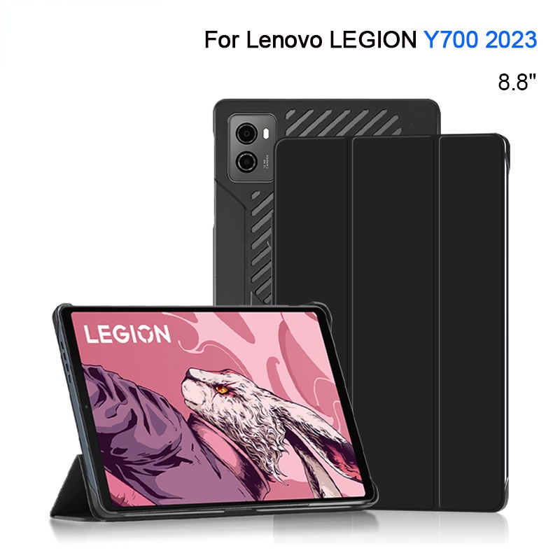 LENOVO 適用於聯想 Legion 平板電腦 Y700 2023 8.8 英寸 TB-320F 智能保護殼適用於軍團