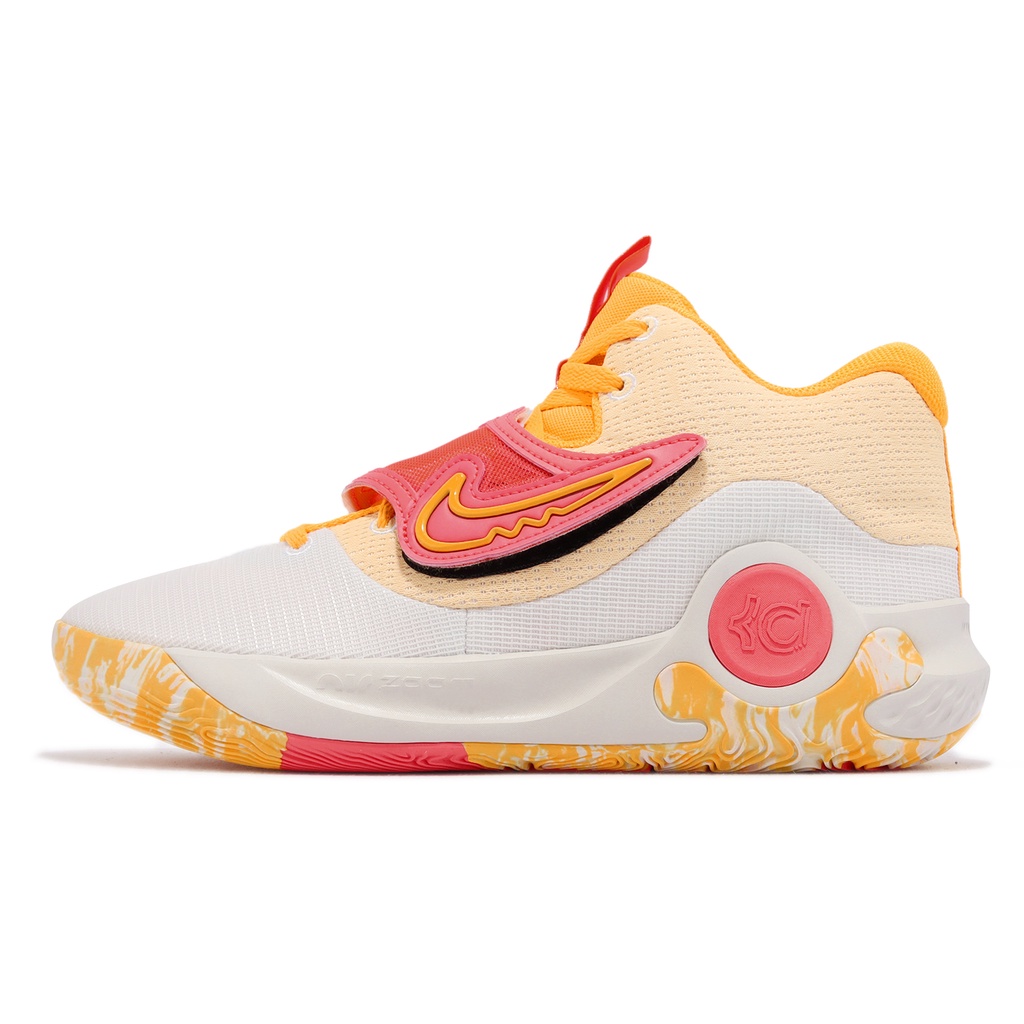 Nike 籃球鞋 KD Trey 5 X EP 黃 橘 杜蘭特 男鞋 子系列 【ACS】 DJ7554-100