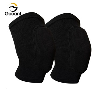 Gooantx運動籃球排球加厚海綿護膝舞蹈針織護膝