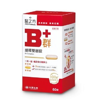 臺塑生醫醫之方緩釋B群雙層錠60錠