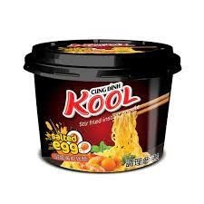 【享吃零食】越南 KOOL 鹹蛋黃乾拌碗麵