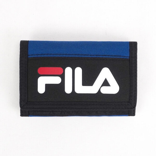 Fila 皮夾 Fila三摺運動短夾 藍 OTW-3010-BU